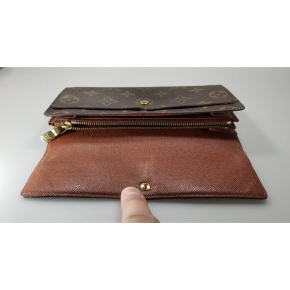 Authentic Louis Vuitton Sarah Wallet Monogram, vintage - Picture 8 of 16